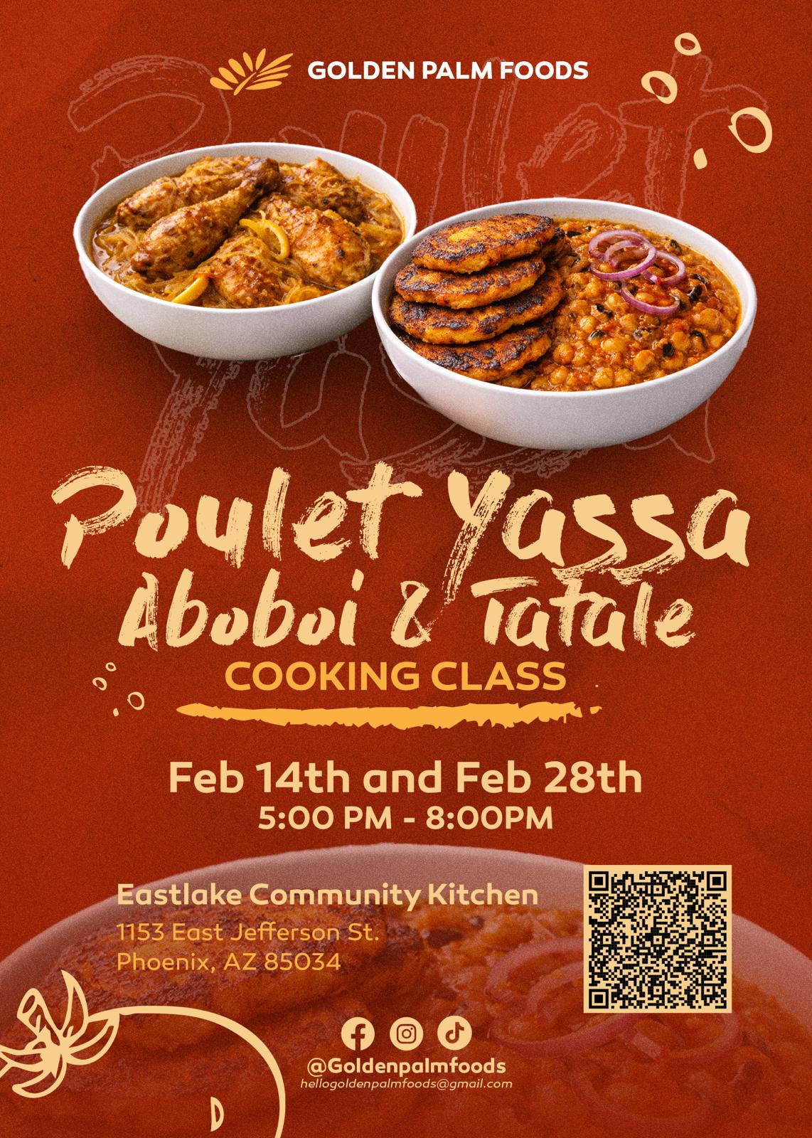 Poulet Yassa & Aboboi & Tatale